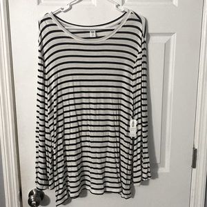 The Cutest Bell Sleeve Striped Shirt